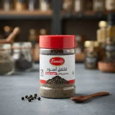 بەهاراتی بیبەری ڕەش هاڕاو فاملی