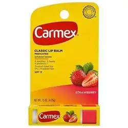 carmex daily care moisturizing strawberry with spf 15