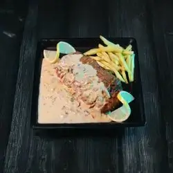 Cream Jab with Sauce