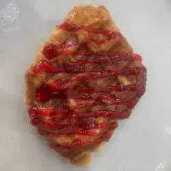 Strawberry Croffle