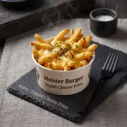 Liquid Cheese Fries (Large)