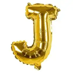 balloon letter J