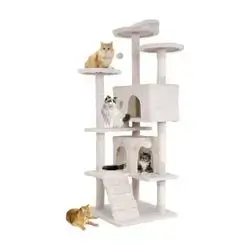 Multi-Level Cat Tree Tower-Model K02 Begie 138cm