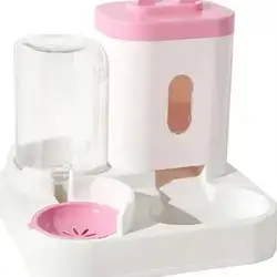 2-in-1 Automatic Pet Feeder & Water Dispenser