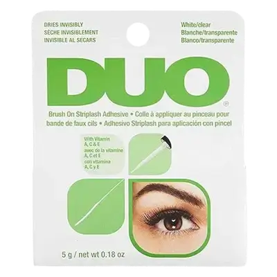 Duo Brush On Striplash Adhesive White/Clear 5ml _ Ardell