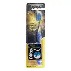 Difaş Gold Colours Medium Toothbrush