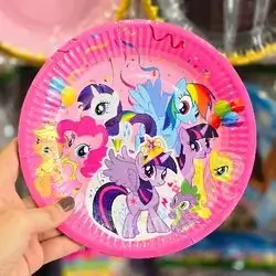 disposable paper plate