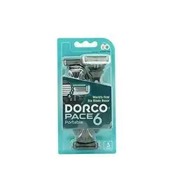 Dorco Pace 6 Blades 3 Razors
