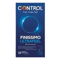 Finissimo Ultra Feel Condom Highest Sensitivity and Pleasure 12Pcs _ CONTROL