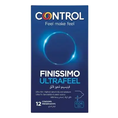 Finissimo Ultra Feel Condom Highest Sensitivity and Pleasure 12Pcs _ CONTROL