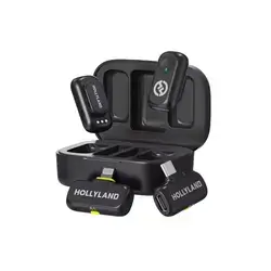 Hollyland Lark A1 Wireless Mini Microphone System – for iPhone & Android Devices