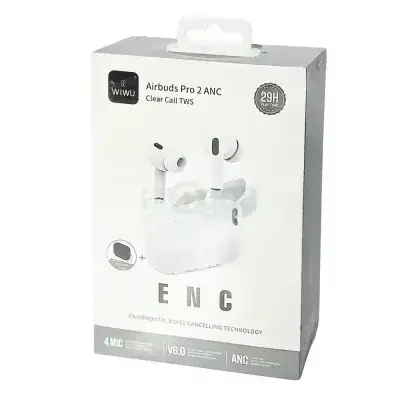 WiWU TWS Wireless Airbuds Pro 2 ANC White