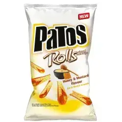 Patos Rolls Honey & Mustard Flavor 109g