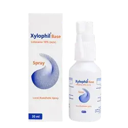 Xylophil Base (Lidocaine 10%) Local Anesthetic Spray 30ml _ Philadelphia Pharmaceutical