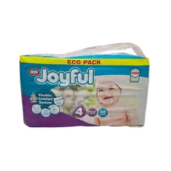 Joyful Jumbo Max Diapers No. 4 * 40 Count