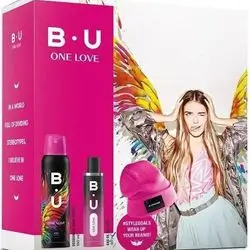 B.U. One Love eau de toilette 50 ml + deodorant spray 150 ml + cap, cosmetic set for women