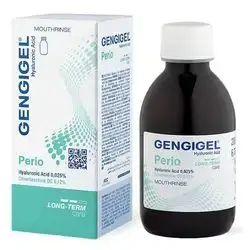 Gengigel hyaluronic acid perio mouth rinse 200ml 