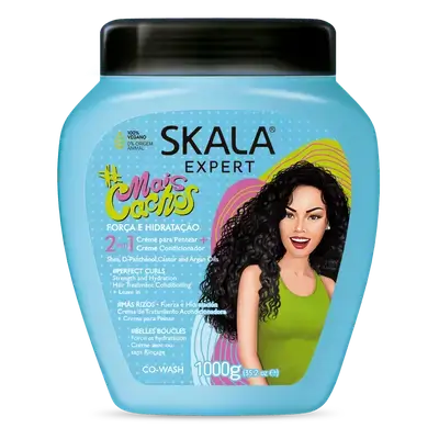 2-in-1 Mask - More Curls - Skala 1000ml