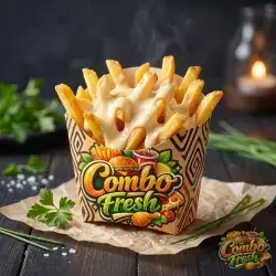 Fries with Cheese - Medium