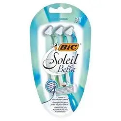 bic soleil bella 3 shavers