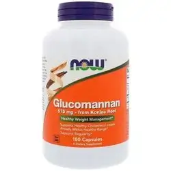 Glucomannan 575mg - from konjac Root 180 Veg Capsules
