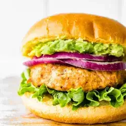 Simple Chicken Burger 