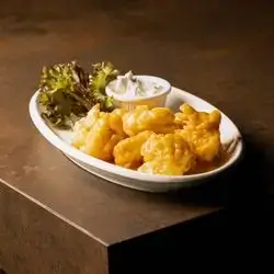 Creamy Blue Cheese Shrimp (Spicy)