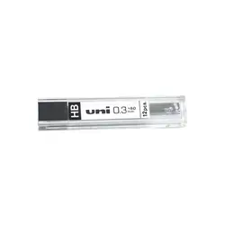 deli uni 0.3 mm Pen lead , 12 pices