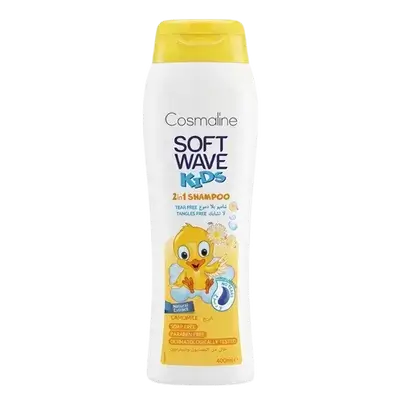 Soft Wave Kids 2in1 Shampoo Chamomile 400ml _ Cosmaline