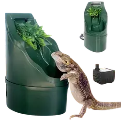 E908 Automatic water dispenser for reptiles