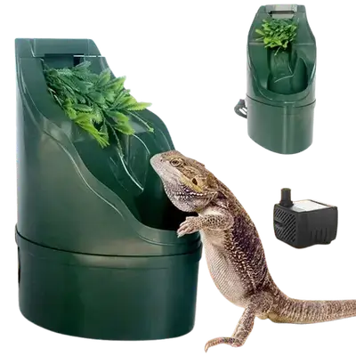 E908 Automatic water dispenser for reptiles