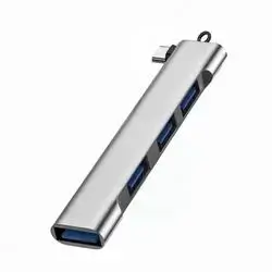 4-in-1 USB-C hub, model GL-305, designed to expand connectivity options for devices with a Type-C port.