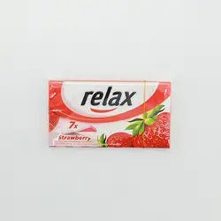Relax Strawberry Flavor Gum 14Gm