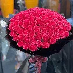 Artificial Bouquet 100 Flowers