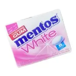 Mentos White Gum Tutti Frutti17g