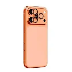Kuzoom Invisible Full Coverage Camera Lens for iPhone 17 Pro Max - Orange