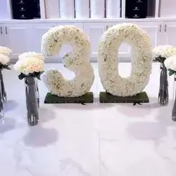 Birthday Number Flower Design