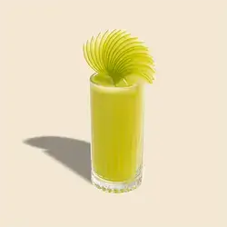 Apple With Ginger Juice