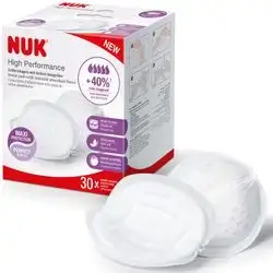 NUK high performance stilleinlagen mit sofort-saugvlies 30xpacked singly