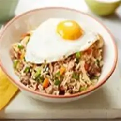 Chicken Fried Rice With Egg