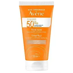 Avène Tinted Fluid Spf 50+ - Very High Sun Protection For Normal To Combination Sensitive Skin 50Ml