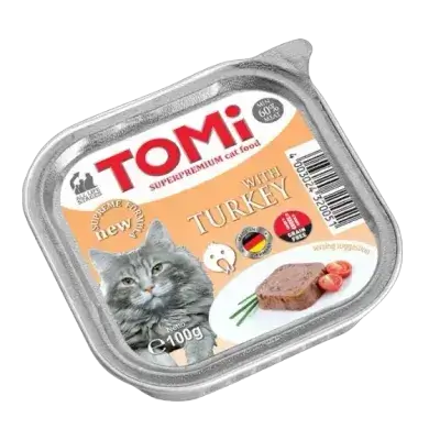 TOMi ALUMINUM BOWL with Turkey 100g