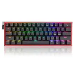Redragon Fizz Pro K616-RGB %60 Wired Mechanical Gaming Keyboard