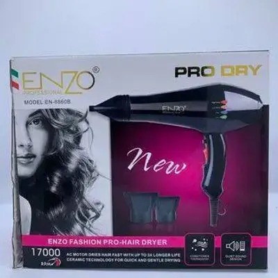 Enzo Professional Fashion Pro-Hair Dryer Model EN-8860B