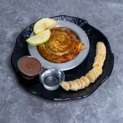 Kunafa Burma And A Chocolate Cup