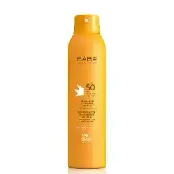 BABE FOTOPROTECTOR TRANSPARENTE SPRAY SOLAIRE WET SKIN SPF50 200ML