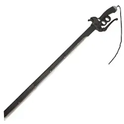 Gun Sword - Black - 96cm