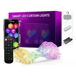 Cortina Luces Led Inteligentes Ip65 Smart App 2x2 M Wifi