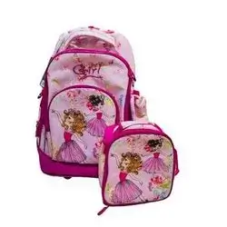 Jasminestar School Bag Tyer  With Pencil Case And Lunch Box