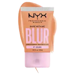Bare With Me Blur Blurring Tint Foundation 07 Golden 30ml _ NYX